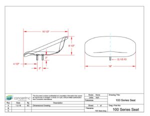 100 Series Seat