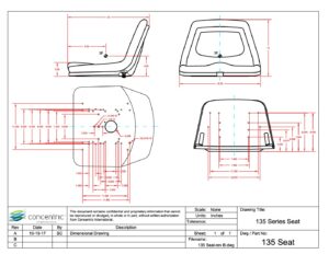 135 Seat Base