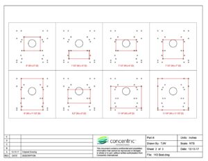 143 Seat Base Bolt Pattern Breakout