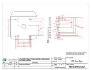 450 Seat Base