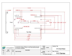 512 Series Mounting Plate