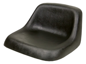 Black Deluxe Low Back Seat
