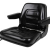 Black fold down seat with arms