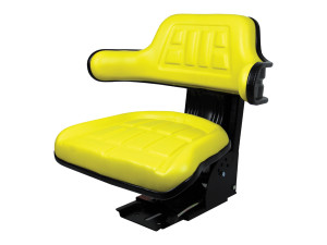 Yellow Universal tractor Seat with Adjustable Suspension