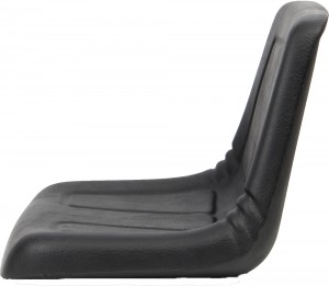 Left Profile View Deluxe High Back Seat
