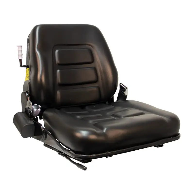 Vinyl Cushions, Retractable Seat Belt, Black