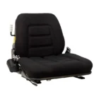 Black Cloth Cushions, Retractable Seat Belt, Black