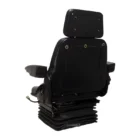 Armrests, Headrest, Slide Rails, Retractable Seatbelts, Vinyl, Black