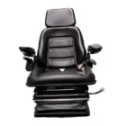 Armrests, Headrest, Slide Rails, Retractable Seatbelts, Vinyl, Black