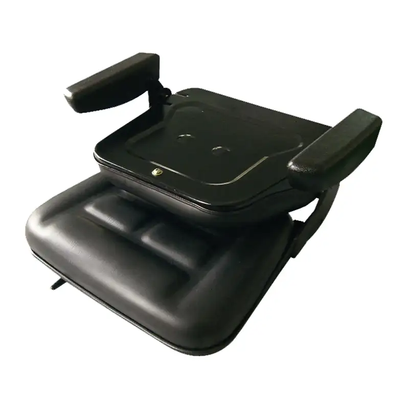 Armrests, Slide Rails, Vinyl, Black