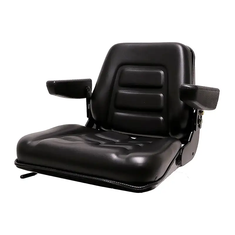 Armrests, Slide Rails, Vinyl, Black
