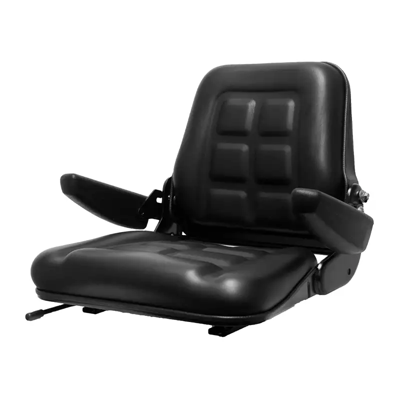 Armrests, Slide Rails, Vinyl, Black
