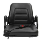 Hip restraint, Seatbelt, Slide Rails, Operator Presence Switch, Vinyl, Black
