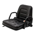 Hip Restraint, Retractable Seatbelt, Slide Rails, Vinyl, Black