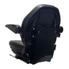 Armrests, Slide Rails, Vinyl, Black