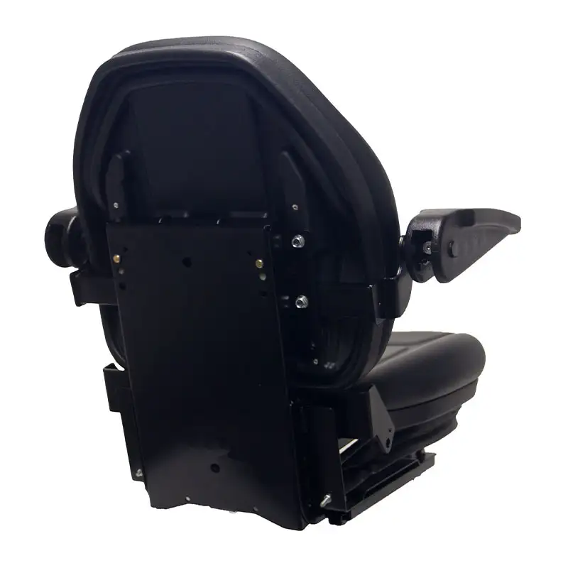 Armrests, Slide Rails, Vinyl, Black