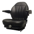 Armrests, Slide Rails, Vinyl, Black