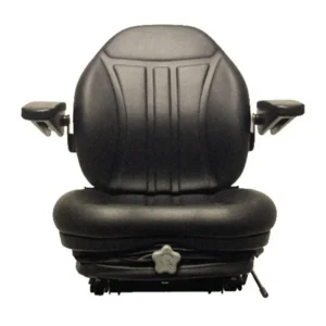 Armrests, Slide Rails, Vinyl, Black