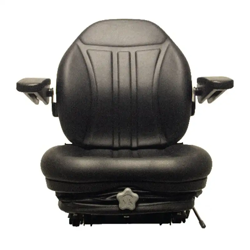 Armrests, Slide Rails, Vinyl, Black