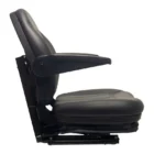 Armrests, Slide Rails, Vinyl, Black