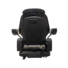 Operator Presence Switch, Slides, Retractable Seat Belt, Document Pouch, Arms, Headrest, Vinyl, Black