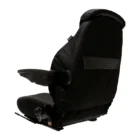 Upper Backrest, Armrests, Lumbar support, Cordura Fabric, Black