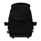 Upper Backrest, Armrests, Lumbar support, Cordura Fabric, Black