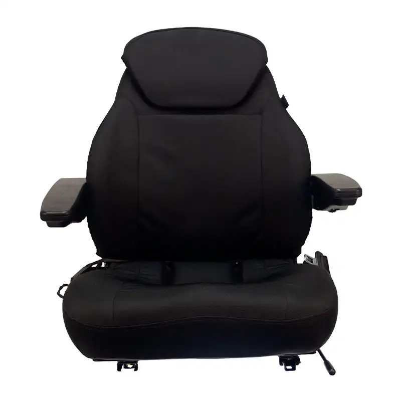Upper Backrest, Armrests, Lumbar support, Cordura Fabric, Black