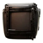 Adjustable Back Rest, Head Rest, HD Armrests, Lumbar support, PLAIN Carton, HD Vinyl, Black & Grey