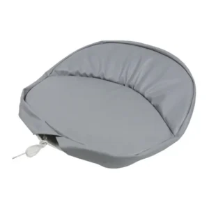 Deluxe Pan Seat Cushion, Vinyl, Grey
