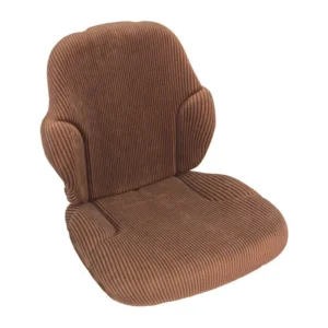 Base and Back Cushion, Fabric, Brown