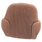Back Cushion, Fabric, Brown